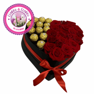 Caja Corazón + Ferrero
